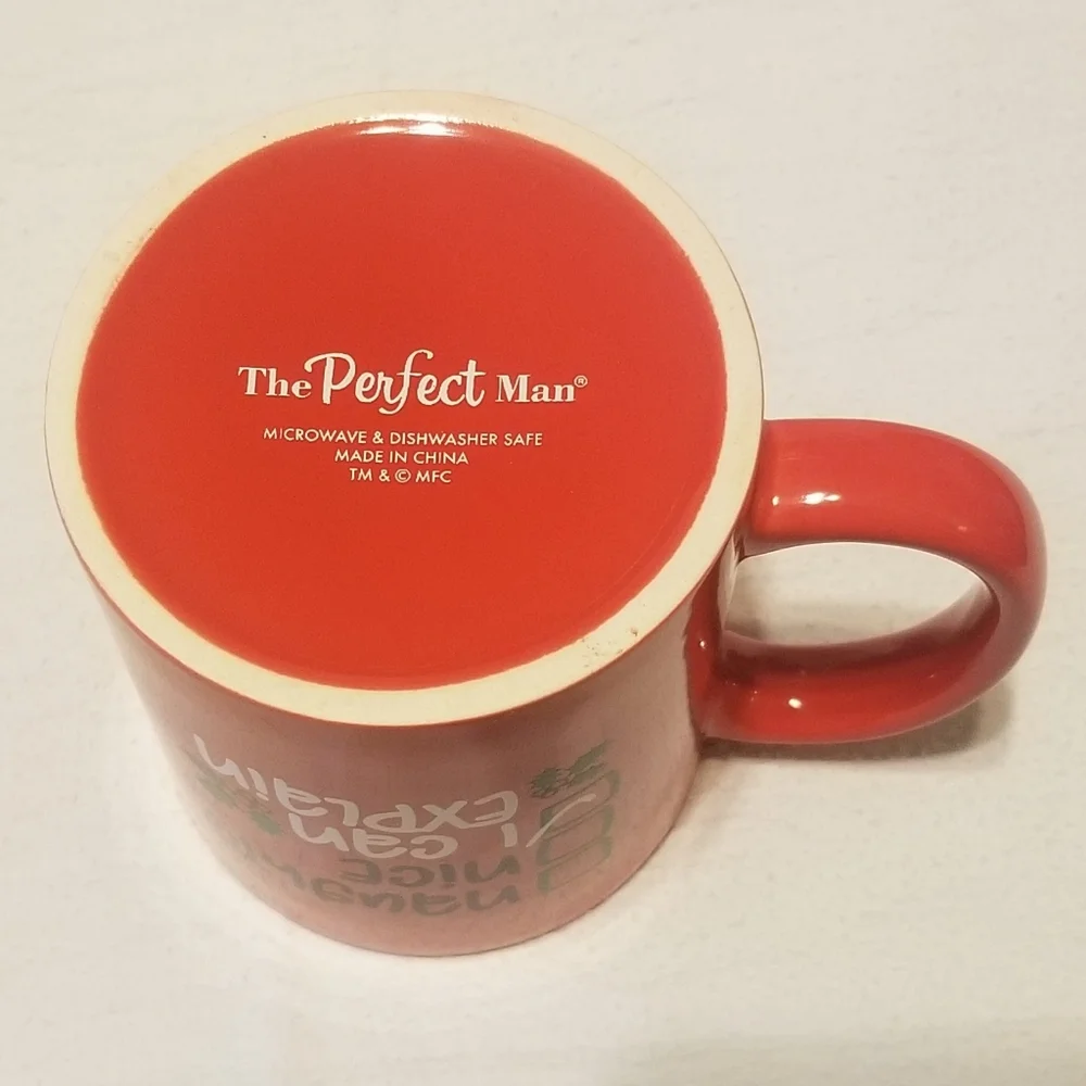 EUC 'I Can Explain' red humorous Christmas mug - Picture 3 of 4